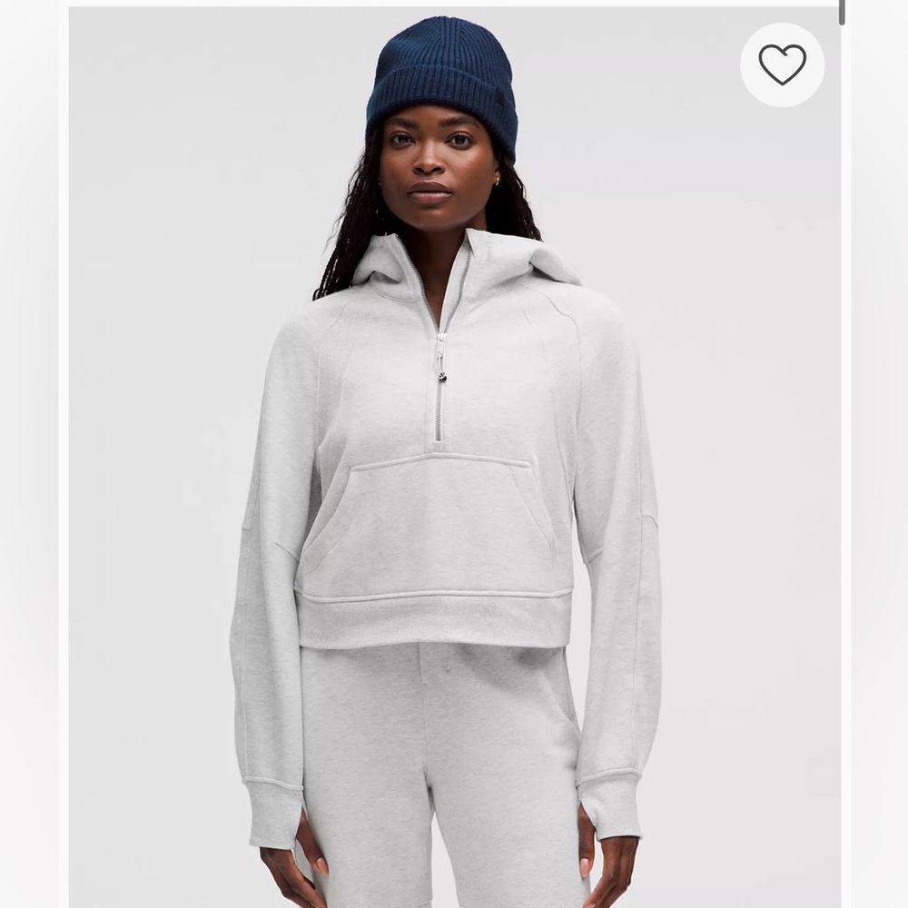 Lululemon Scuba Half Zip Hoodie